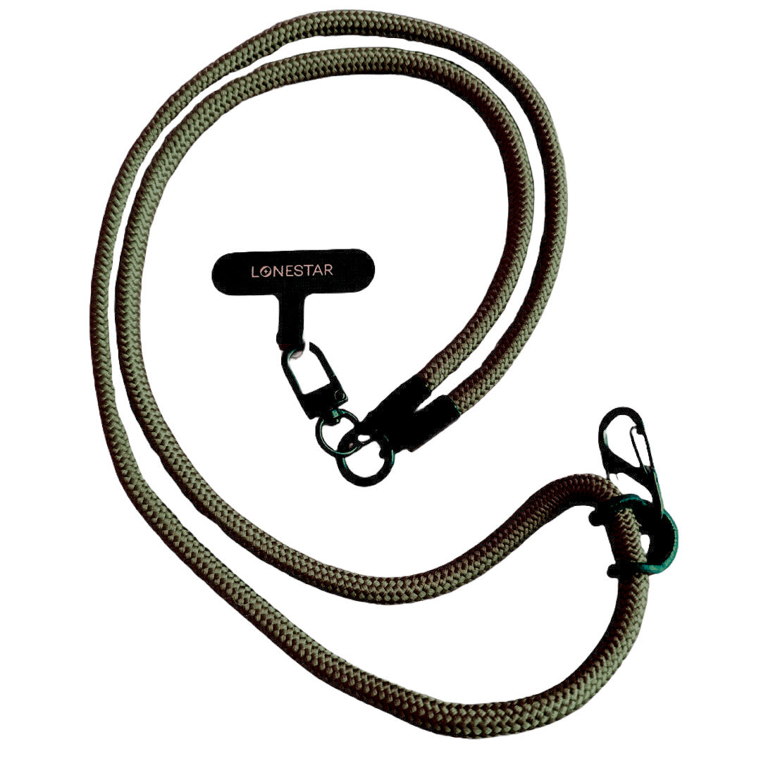 StrapFusion Rope Lanyard Forest Green